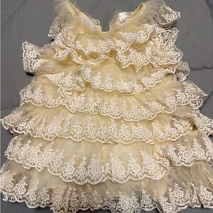 Loveshackfancy tiered lace party dress